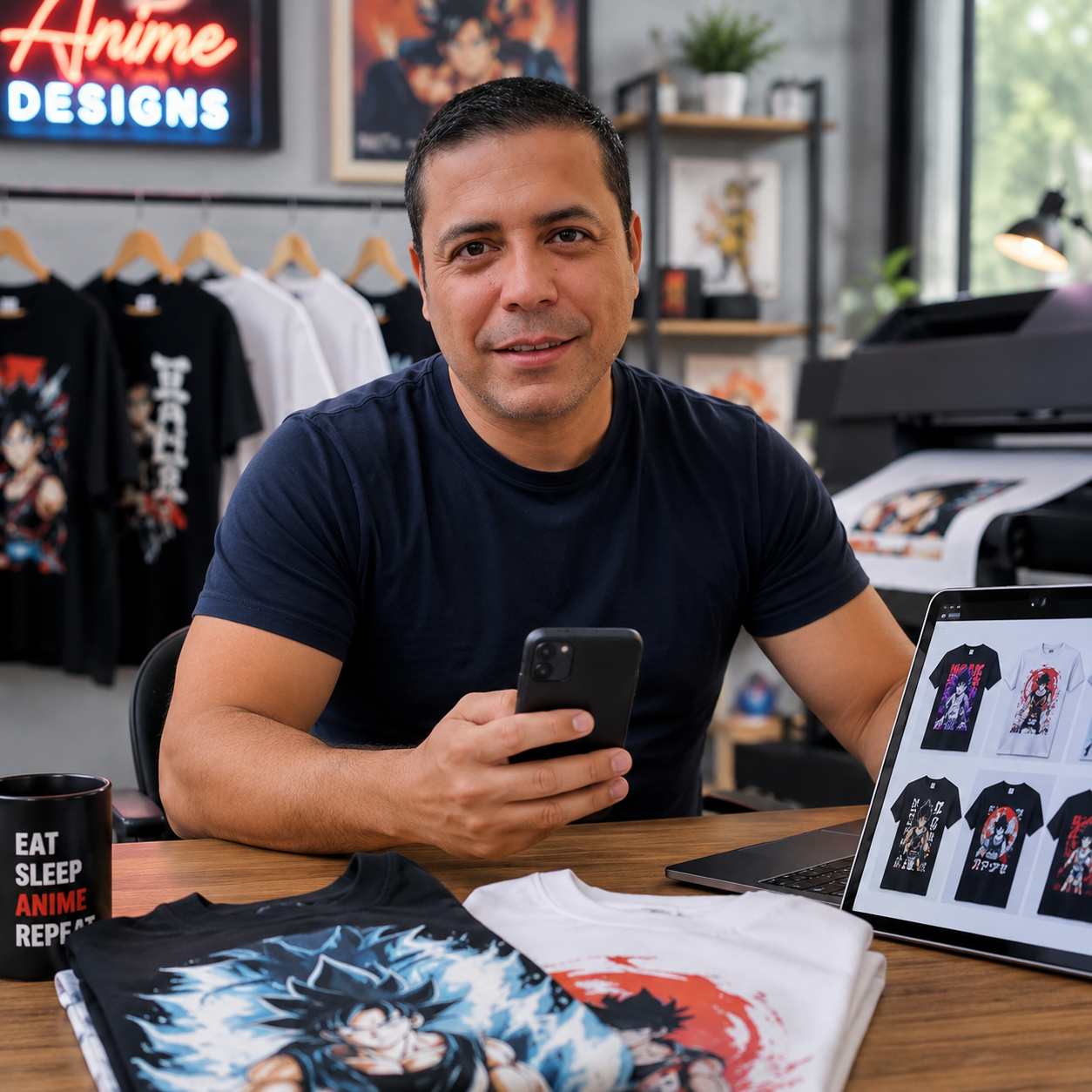Patrick Pereira, criador do pacote de artes de anime