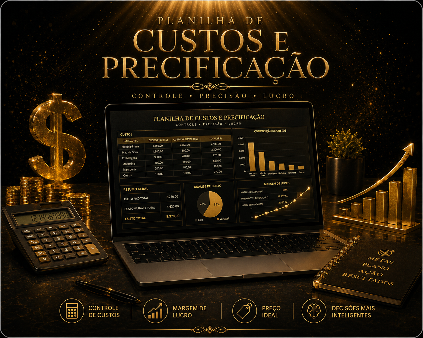 Planilha de Custos e Precificação